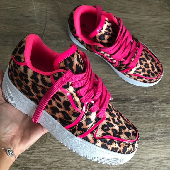 Jeffrey Campbell Shoes - Jeffrey Campbell court sneaker in leopard